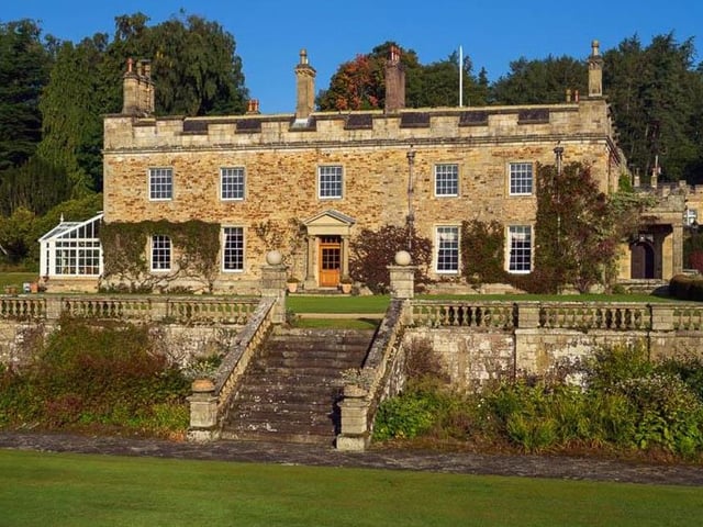 The 12-bedroom Blenkinsopp Estate, near Haltwhistle, Northumberland, is described as "a delightful rural Northumberland estate with a handsome house of high calibre at its centre".