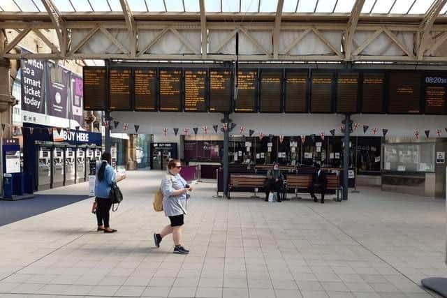 Midland Railway Station in Sheffield is set to be deserted again today due to the national rail strike