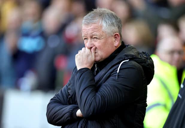 Sheffield United boss Chris Wilder Image: David Rogers/Getty Images