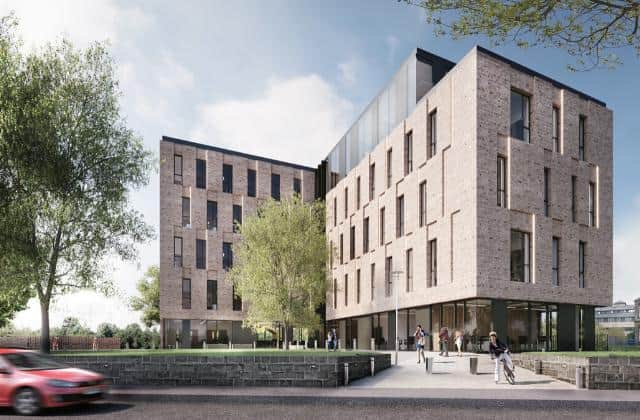 How the University of Sheffield's new Information School building, on the old psychology department site, will look