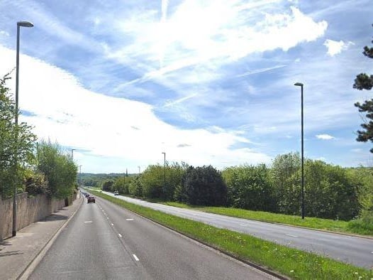 A639 Leeds Road, Rothwell - between Rothwell Lane / Calverley Road and Junction 44 of the M1.