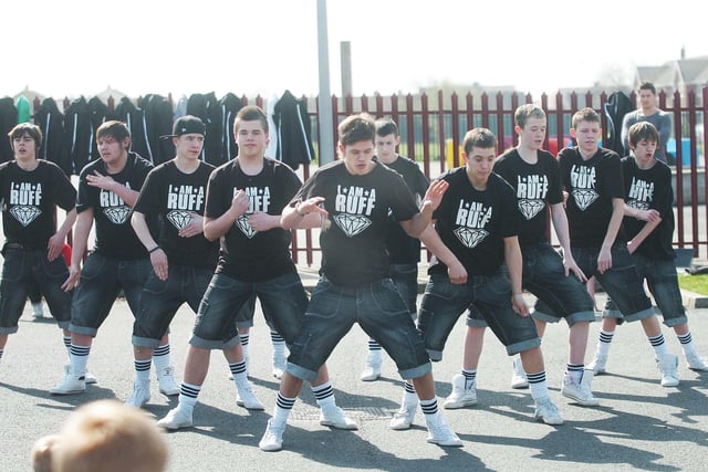 Back to 2010 when dance crew Ruff Diamond took part in a fundraising event at Grange Primary School. Who can tell us more?