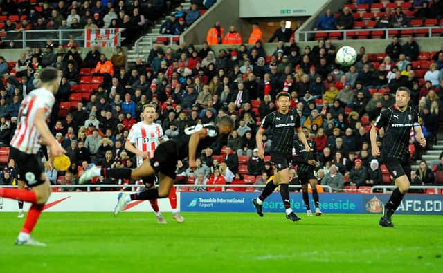 Sunderland played Rotherham United on Tuesday night.