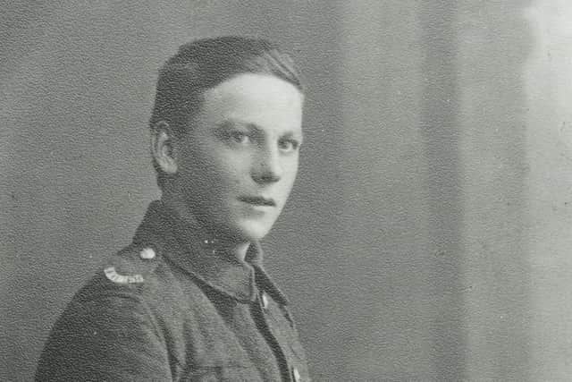 Sergeant Arnold Loosemore, from Sharrow, Sheffield, was awarded the Victoria Cross for his bravery during the First World War. The VC medal is being auctioned by Noonans and is expected to fetch £180,000-220,000. Photo: Noonans