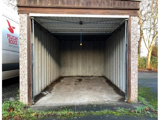 Free-standing lock-up garage in prime residential location. Clean, dry, secure and in excellent condition throughout - Fixed price £25,000.