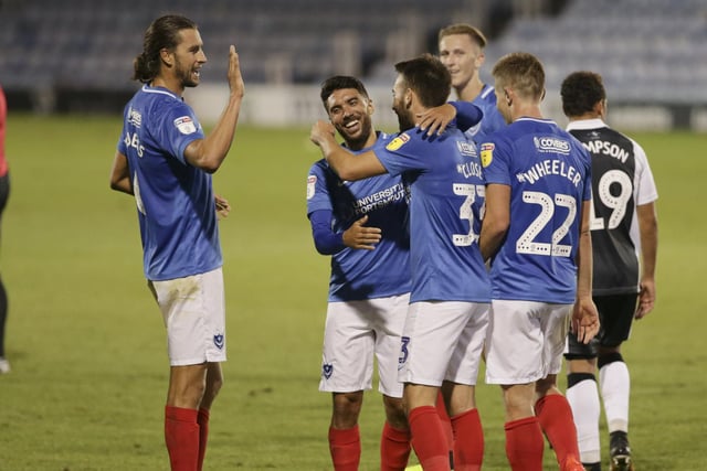 Pompey eased to a 4-0 win over Gillingham in their opening group match at Fratton Park. Matt Clarke and Ben Close gave the hosts a 2-0 lead at half-time, before a Brett Pitman penalty and David Wheeler's first goal for the club wrapped up victory.