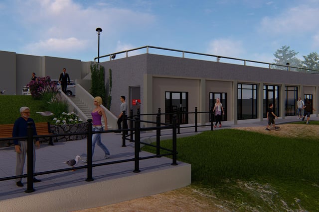 The council is also spearheading separate improvement programmes across the city. Here is its vision of how Seaburn's Bay Shelter could look after a leaseholder is chosen to take over the empty building at the end of an ongoing tendering process.
