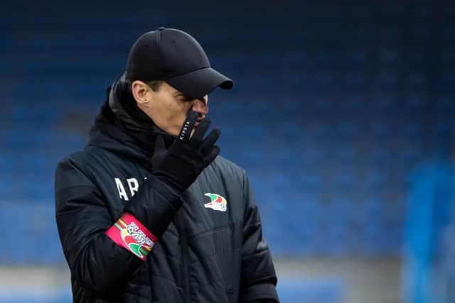 Oostende's head coach Alexander Blessin is understood to be in the frame to take over as Sheffield United boss (Photo by KRISTOF VAN ACCOM/BELGA MAG/AFP via Getty Images)