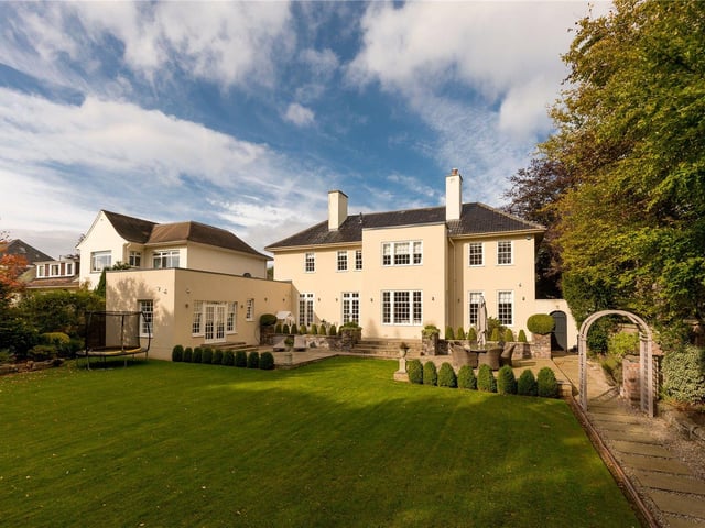 Immaculately presented, high specification four-bedroom family home with glorious garden on the south side of Edinburgh - Offers over £1,195,000.