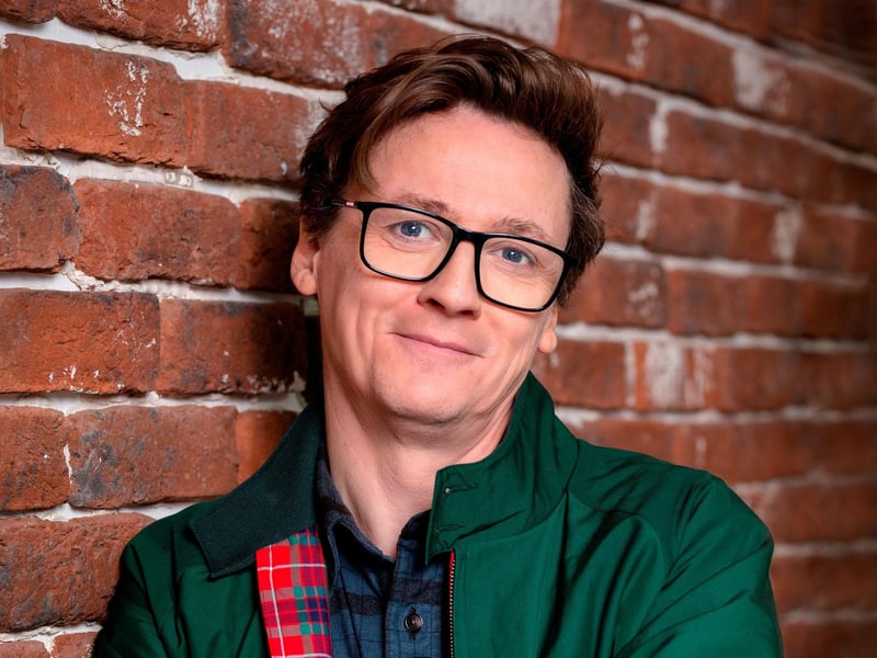 Irish comedian Ed Byrne will bring his 'Tragedy Plus Time' show to the City Varieties Music Hall on January 25