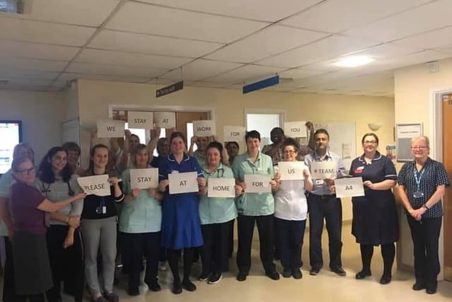 NHS hero pictures. The full team.. each and everyone works so hard day in and day out.