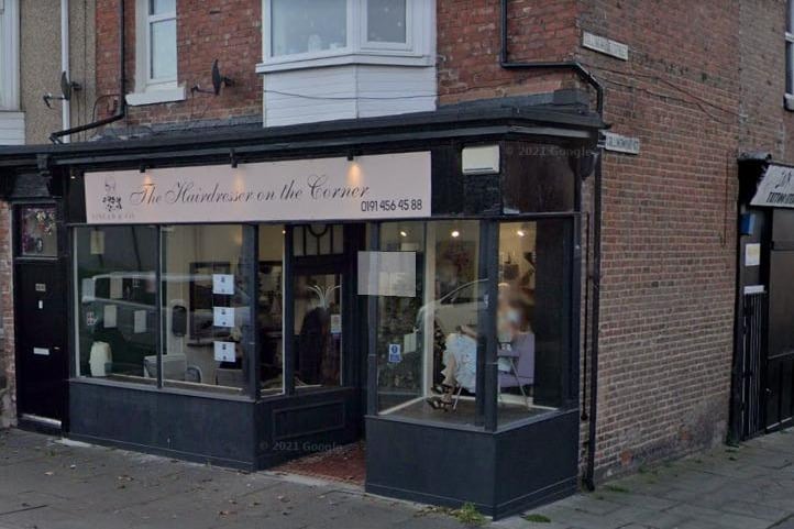 The Hairdresser on the Corner on Stanhope Road in South Shields has a five star rating from 37 reviews.
