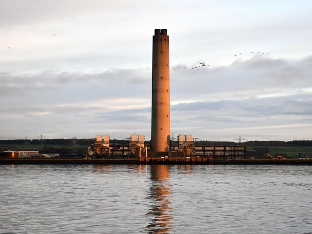 The iconic chimney at Longannet dominated the Firth of Forth skyline for over 50 years.