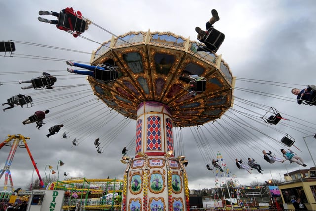 Were you pictured on the fairground rides in 2012?