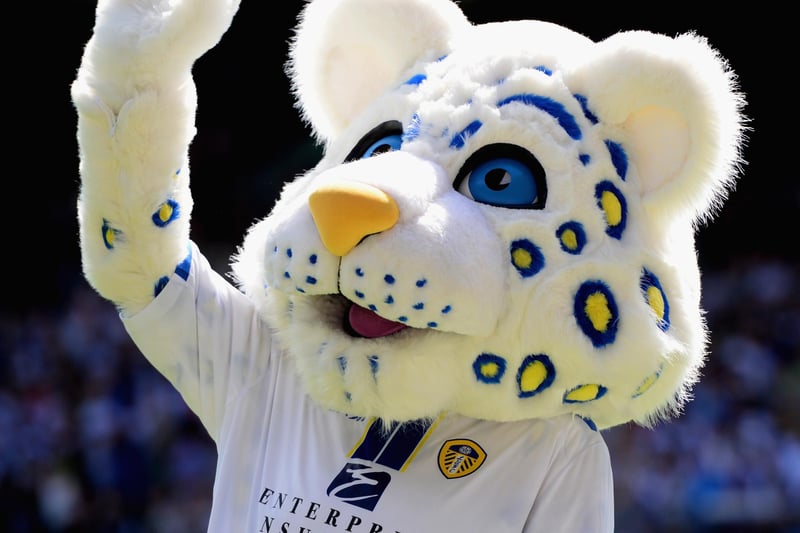 What's cooler than a leopard? A snow leopard, of course. Leeds United's mascot is inoffensive enough with his bright-eyed and bushy-tailed demeanour, but he does share a name with Elland Road legend Lucas Radebe, which is a lovely touch. (Photo by Michael Regan/Getty Images)