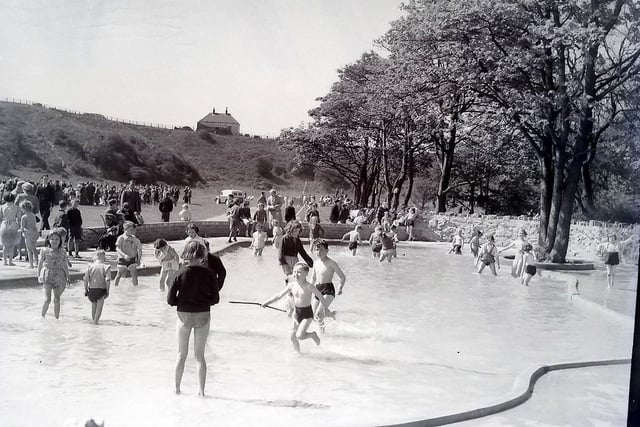 For decades, the paddling pool at Crimdon was a favourite spot for children from Hartlepool and East Durham. Photo: Hartlepool Museum Service.