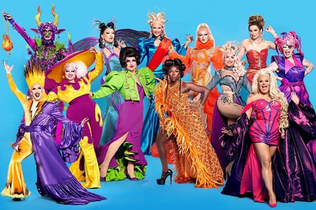 Ru Paul's Drag Race UK season three stars appear at Sheffield City Hall on September 15