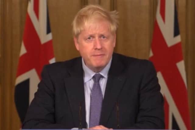Prime Minister Boris Johnson. Image: PA Video/PA Wire