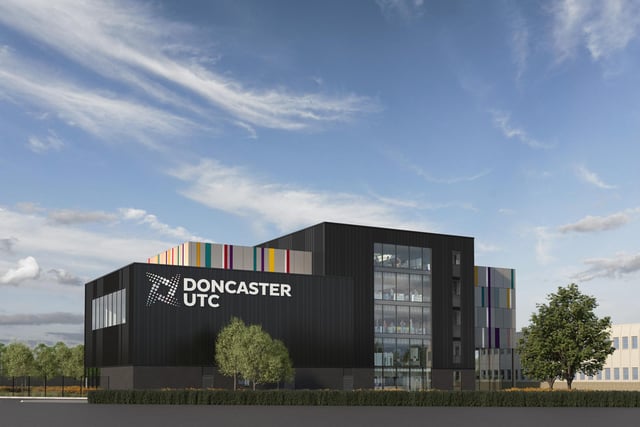 Early artist's impression of the Doncaster UTC