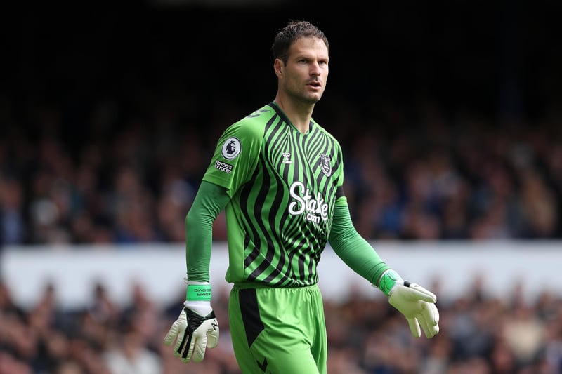 Everton’s second-choice keeper made three appearances this season. Much may depend on whether he’s happy staying as deputy to Jordan Pickford as he is out of contract at the end of June. 