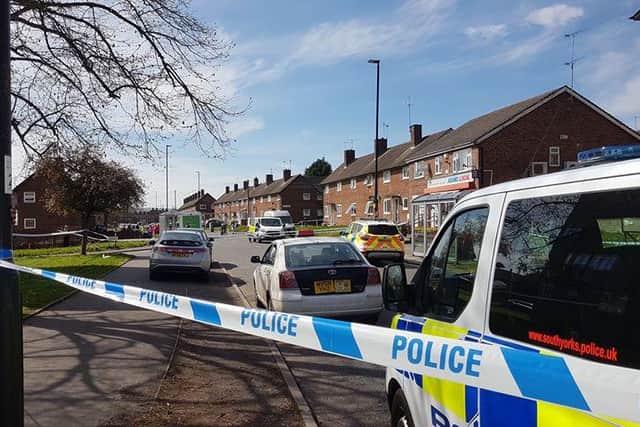 A man stabbed in Sheffield remains in hospital today