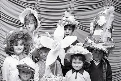 Annesley Miners Welfare Easter Bonnets - spot any familiar faces?