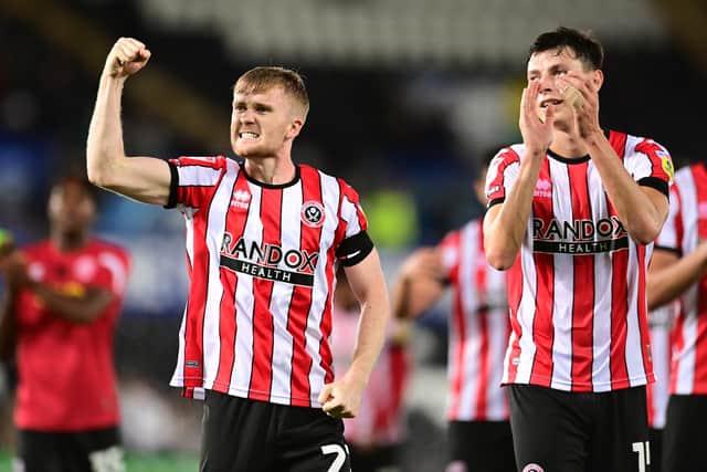 Tommy Doyle has bought into life at Sheffield United after arriving on loan from Manchester City: Ashley Crowden / Sportimage