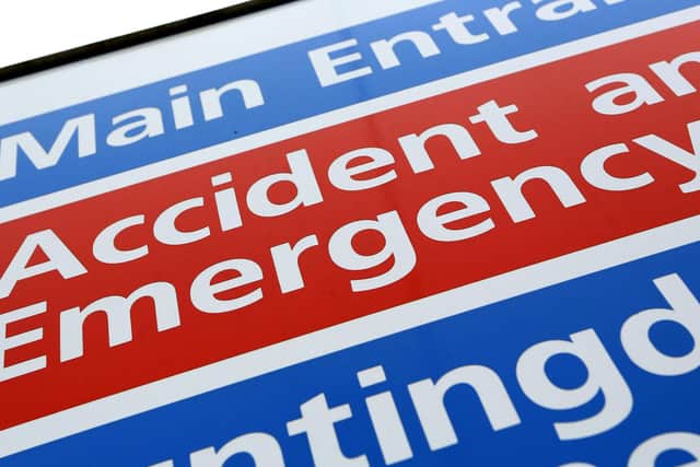 The Accident and Emergency department