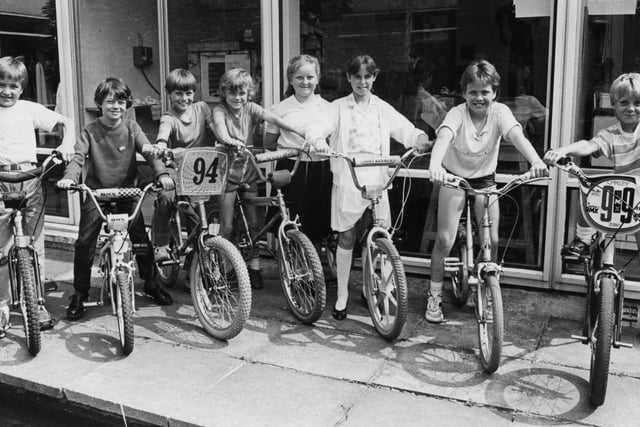 Eight youngsters at Ashley Primary School passed their cycling proficiency test with a 100 per cent mark in 1986. Were you one of them?
