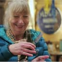 Sheffield woman Liz was left delighted after her clockwork pigeon was put back together on TV's The Repair Shop. (Photo: BBC).