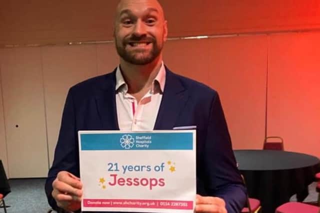 Boxing champion Tyson Fury has told how nurses at Sheffield’s Jessop Wing maternity hospital helped his baby son – and backed its latest appeal.