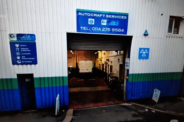 Pictured is Autocraft Services Ltd, on John Street, at Highfield, Sheffield, which received five stars out of five on the approvedgarages website and four-and-a-half stars out of five on Google Reviews. One happy customer said: "Great place, quick service and good work at a reasonable cost."