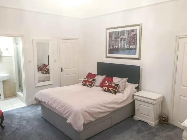 This four bedroom flat in Sea Front, Hayling Island, has gone on sale for £399,995. It is listed by Hugh Hickman and Son.