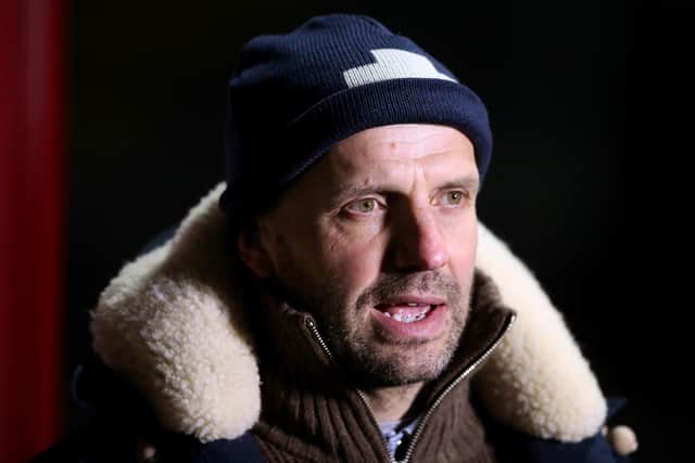Bristol Rovers manager Paul Tisdale is interviewed at the end of the Emirates FA Cup third round match with Sheffield United: Nick Potts/PA Wire