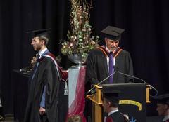 Sheffield Hallam University graduation ceremony at Pons Forge. Picture Scott Merrylees