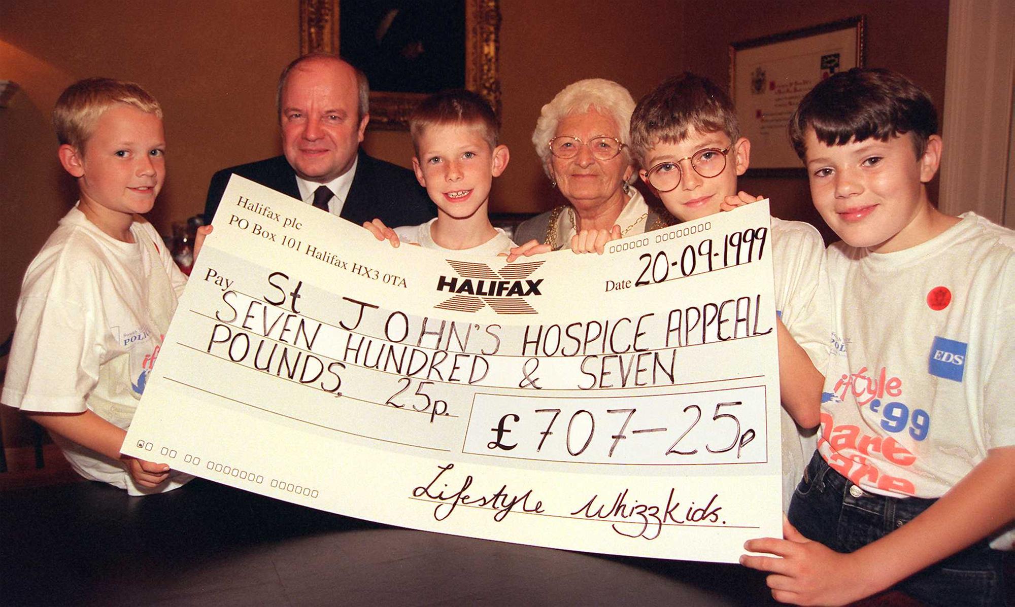 Who can you spot in these fundraising pictures for St John's Hospice going back more than 20 years?