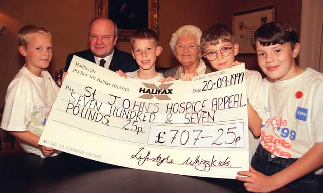 Who can you spot in these fundraising pictures for St John's Hospice going back more than 20 years?