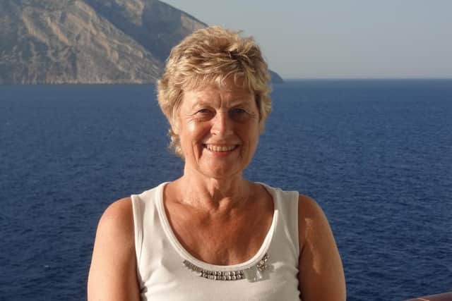 Nicola Spencer is taking on the running challenge in memory of her mum Anne (pictured) who passed away at St Luke's Hospice on December 27, aged 71