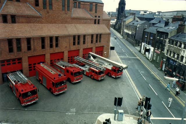 The former Sheffield Central fire station.