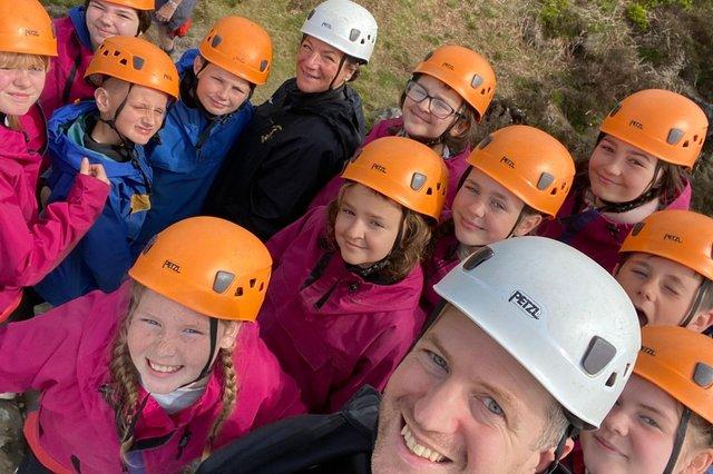 Year 6 pupils from Clavering Primary School travelled to the North York Moors for a full day of adventurous activities.