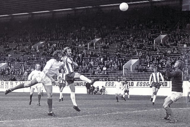 Sheffield Wednesday entertain Millwall at Hillsborough in October 1975.