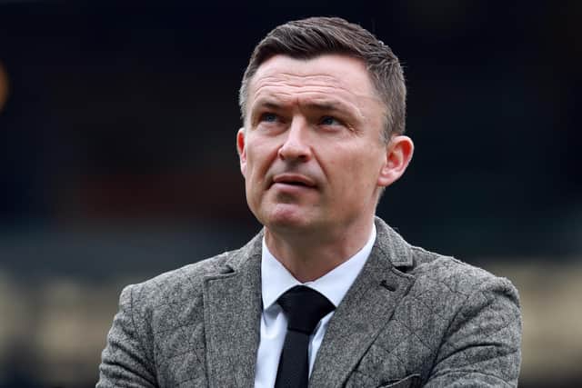 Paul Heckingbottom won't have been impressed with Sheffield United's performance: Simon Bellis / Sportimage