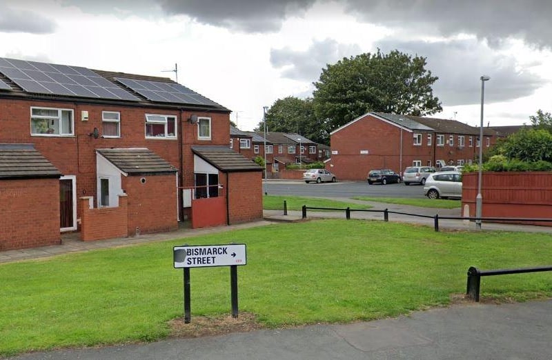 The Bismarcks, Dewsbury Road and Burton Street in Beeston recorded 73 ASB crimes