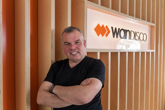 WANdisco founder David Richards is launching the EyUp Entrepreneurship Academy offering up to 10 students a six-month course, startting in October. Picture Bruce Rollinson