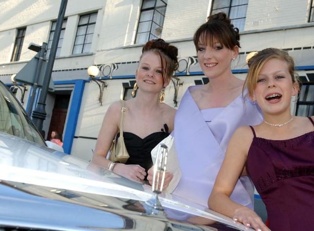 Danum students celebrated their prom at the Earl of Doncaster in 2005.