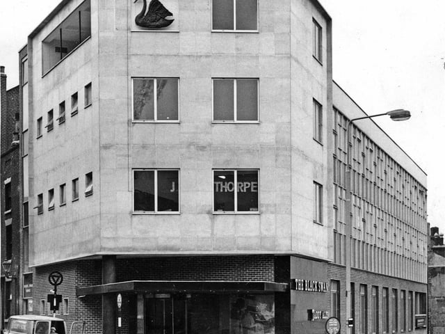 The building when it was the Black Swan
