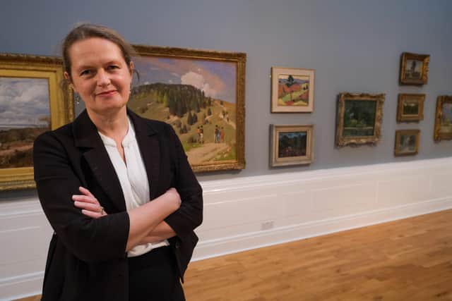CEO Kim Streets at Graves Art Gallery as they prepare to reopen to the public