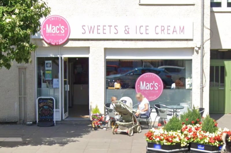 No visit to Linlithgow is complete without a trip to Mac's for a cone or wafer.