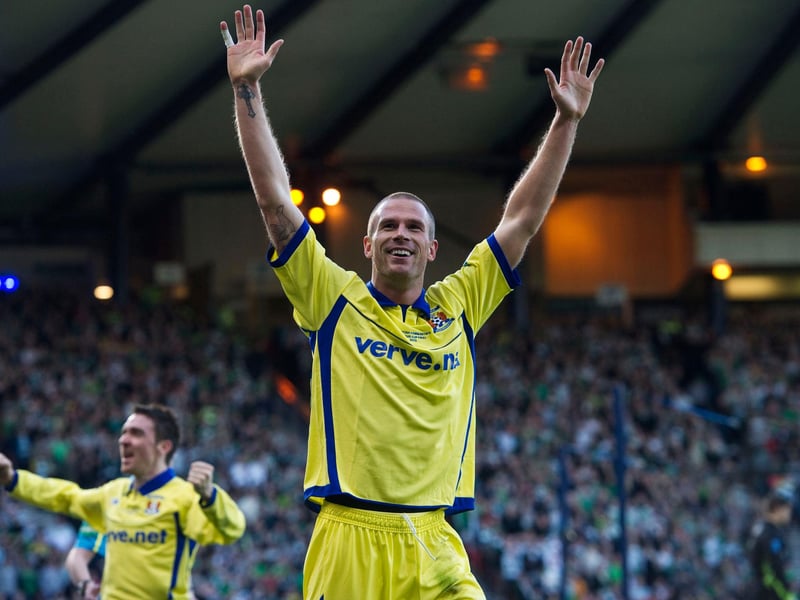 Dieter Van Tornhout was the unlikely hero as Kenny Shiels' side upset Neil Lennon's Celtic with a 1-0 victory at Hampden.