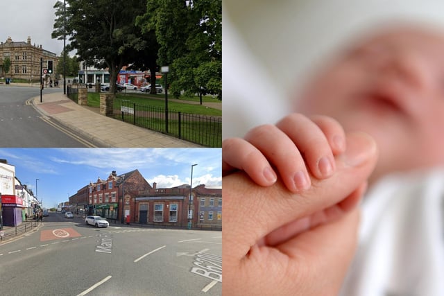 The birth rate in different areas of Sheffield varies hugely